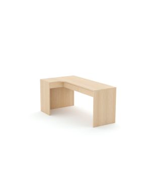 Biurko narożne B45 165x95 L Dąb Lindberg