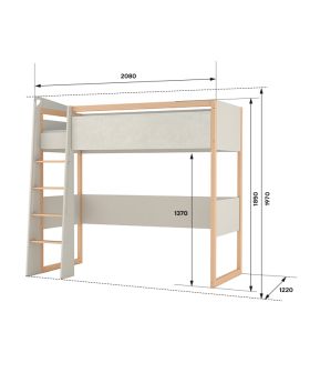Łóżko piętrowe ONE SandLine
