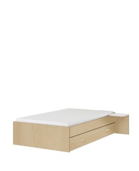 Łóżko 120x200 niskie Young Dąb Lindberg