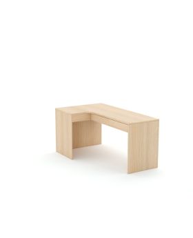 Biurko narożne B58 165x95 L Dąb Lindberg