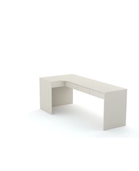Biurko narożne B58 205x95 L SandLine