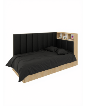 Łóżko Chill 90 Lindberg Black