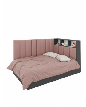 Łóżko Chill 120 Dark Pink