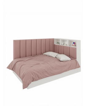 Łóżko Chill 120 White Pink
