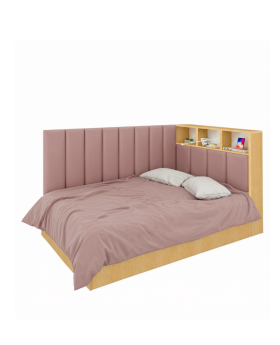 Łóżko Chill 120 Oak Pink