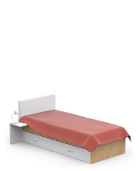 Ł&oacute;żko tapicerowane 120x200 Young Oak