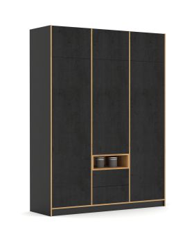 Szafa 180-2-60/240 Mode Concrete Oak