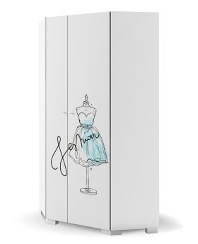 Szafa narożna Fashion Mint