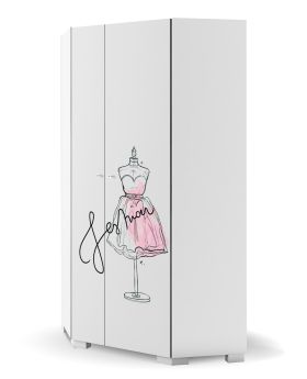 Szafa narożna Fashion Pink