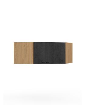 Nadstawka szafy narożnej Go! Concrete Oak