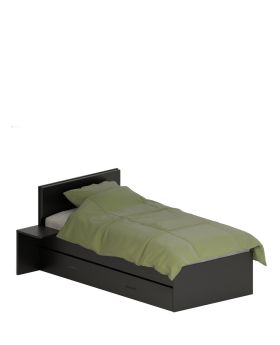 Łóżko 120x200 S Dark Black