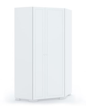Szafa narożna Frame White