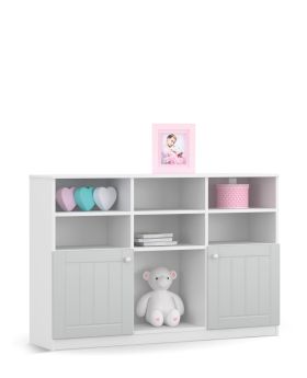 Regał niski 135 Nordic Grey