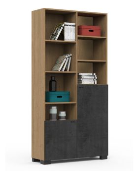 Regał 100 Go! Concrete Oak