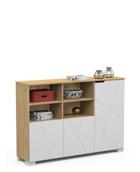 Regał niski 150 X Oak