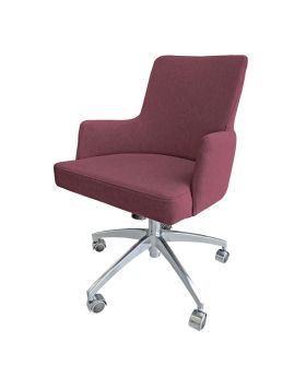 Krzesło obrotowe Scandi Raspberry Castel 59