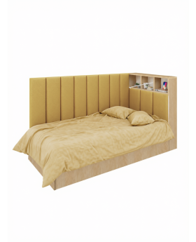 Łóżko Chill 120 Lindberg Yellow