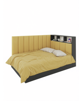 Łóżko Chill 120 Dark Yellow