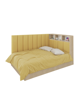 Łóżko Chill 90 Lindberg Yellow