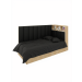 Łóżko Chill 90 Lindberg Black