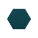 Panel Heksagon Turquoise Cloud 75