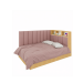 Łóżko Chill 120 Oak Pink