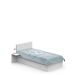 Łóżko tapicerowane 120x200 Young White Fashion