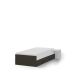 Łóżko 90x200 niskie Young Dark White