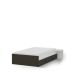 Łóżko 120x200 niskie Young Dark White