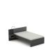 Łóżko SN 120 P=L Dark Anthracite