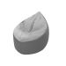 Puf Heart Grey