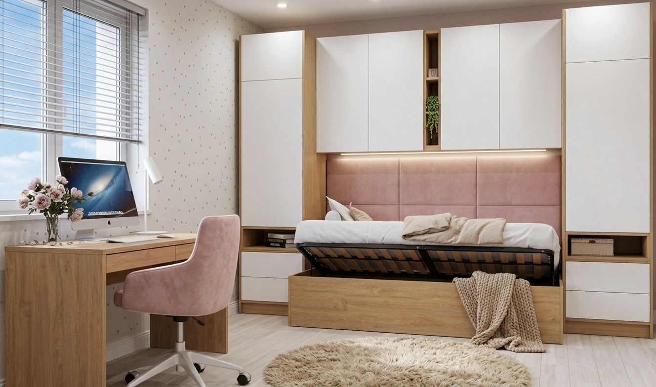 MEGA Łóżko – przytulne wnętrze