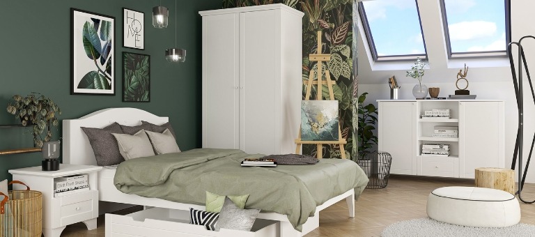 Meble w stylu klasycznym - kolekcja Simple White